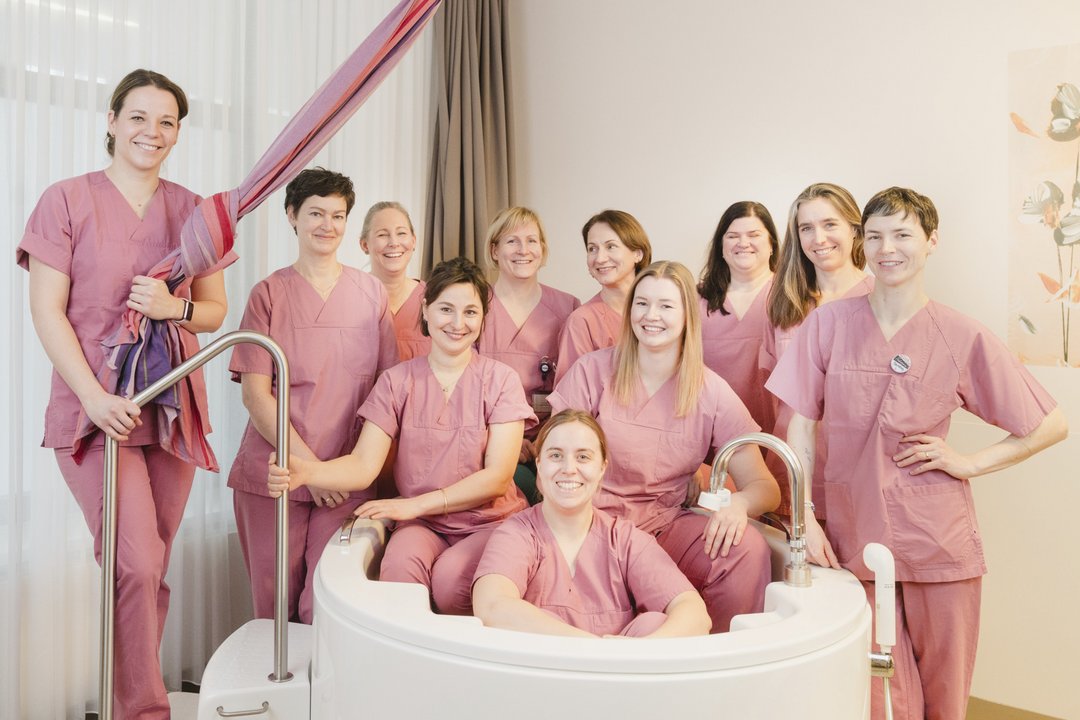 Das Hebammen-Team am St. Josefs-Krankenhauses Potsdam