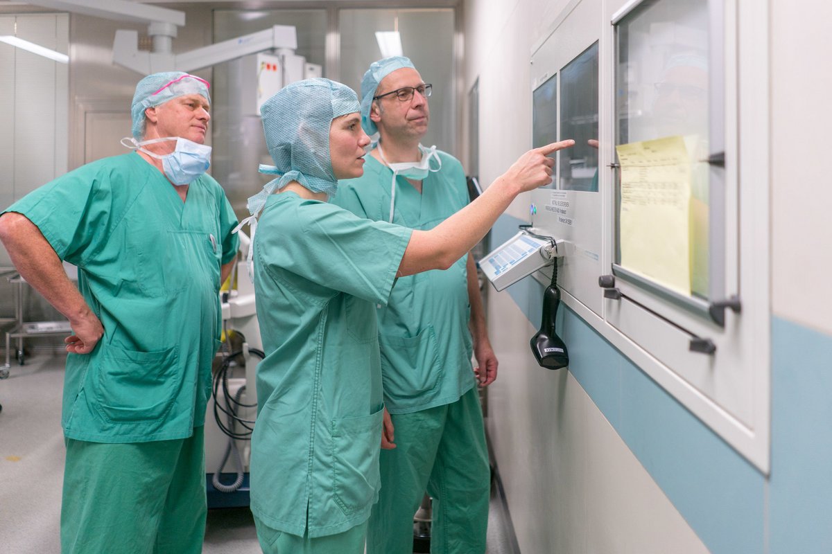 Das Team der Gefäßchirurgie hat die Strukturprüfung in der Aortenchirurgie erfolgreich bestanden