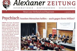 Titelseite der Alexianer Zeitung