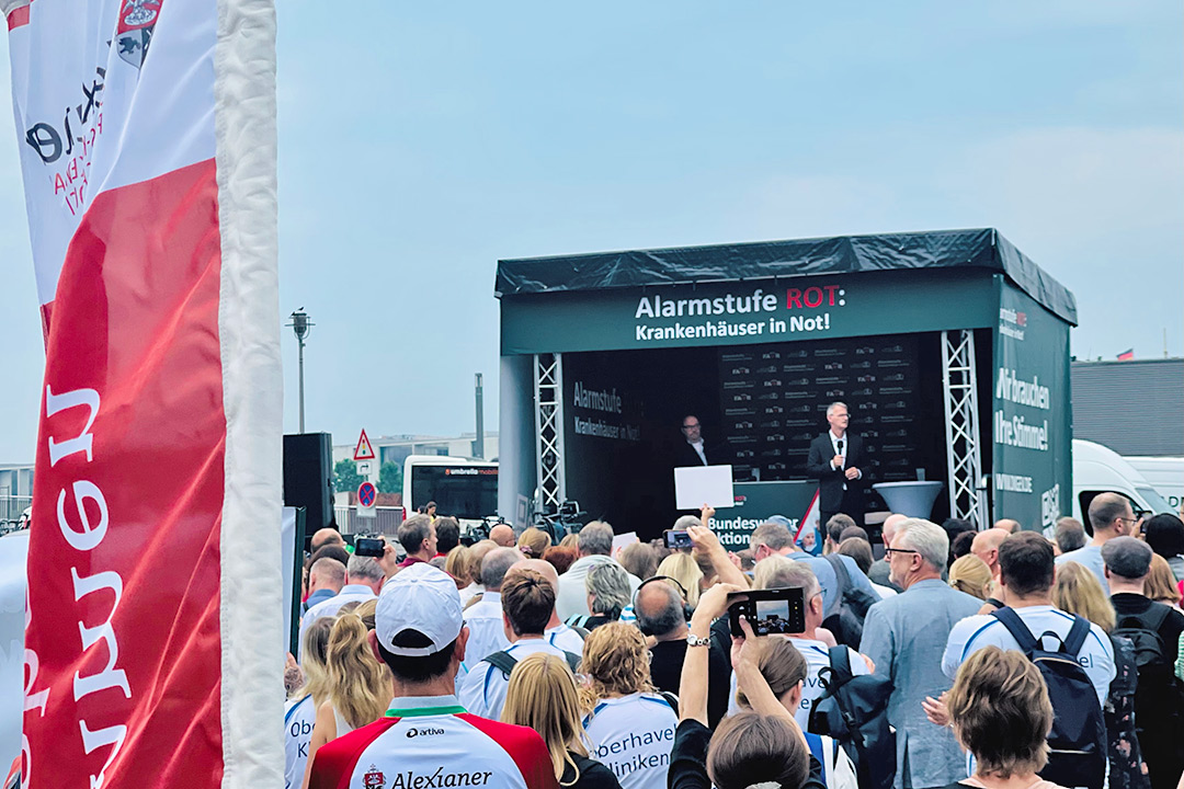 Flagge und Haltung zeigen in Berlin